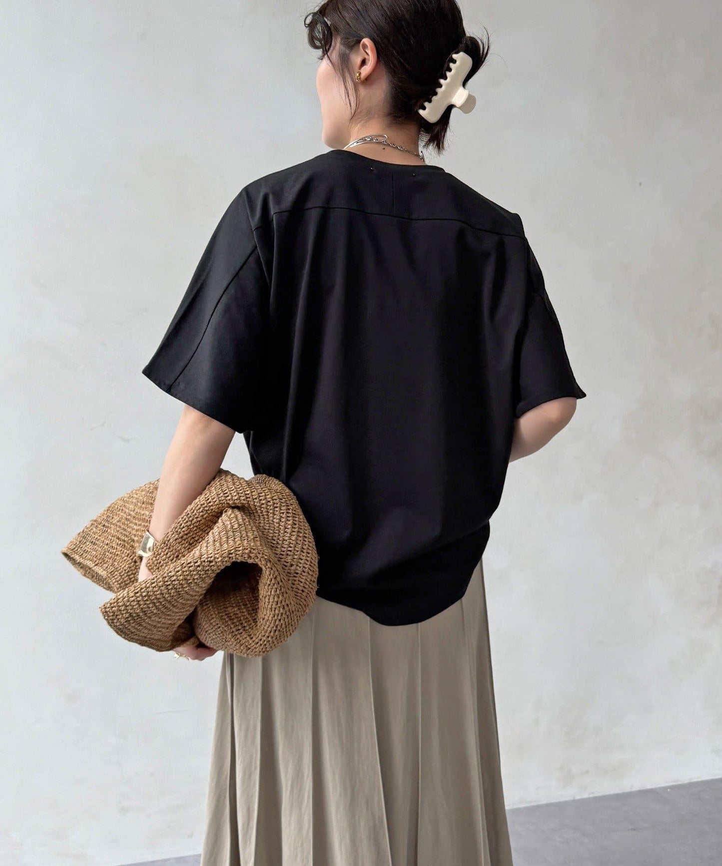 棉質蝙蝠袖 TEE