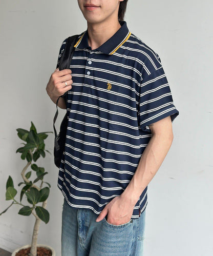U.S. POLO ASSN. 條紋Polo衫