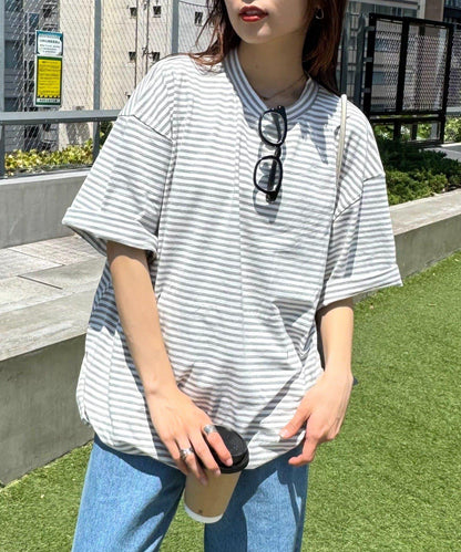 中性款下襬氣球寬鬆版型T恤
