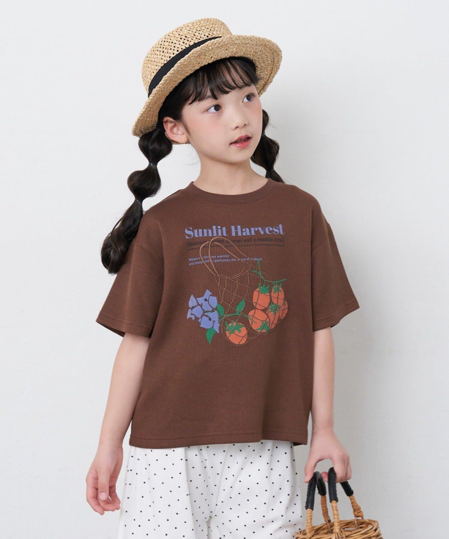 KIDS AF 羅紋混合圖案T恤