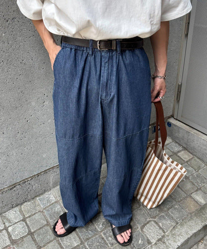 男女同款 休閒夏季牛仔褲