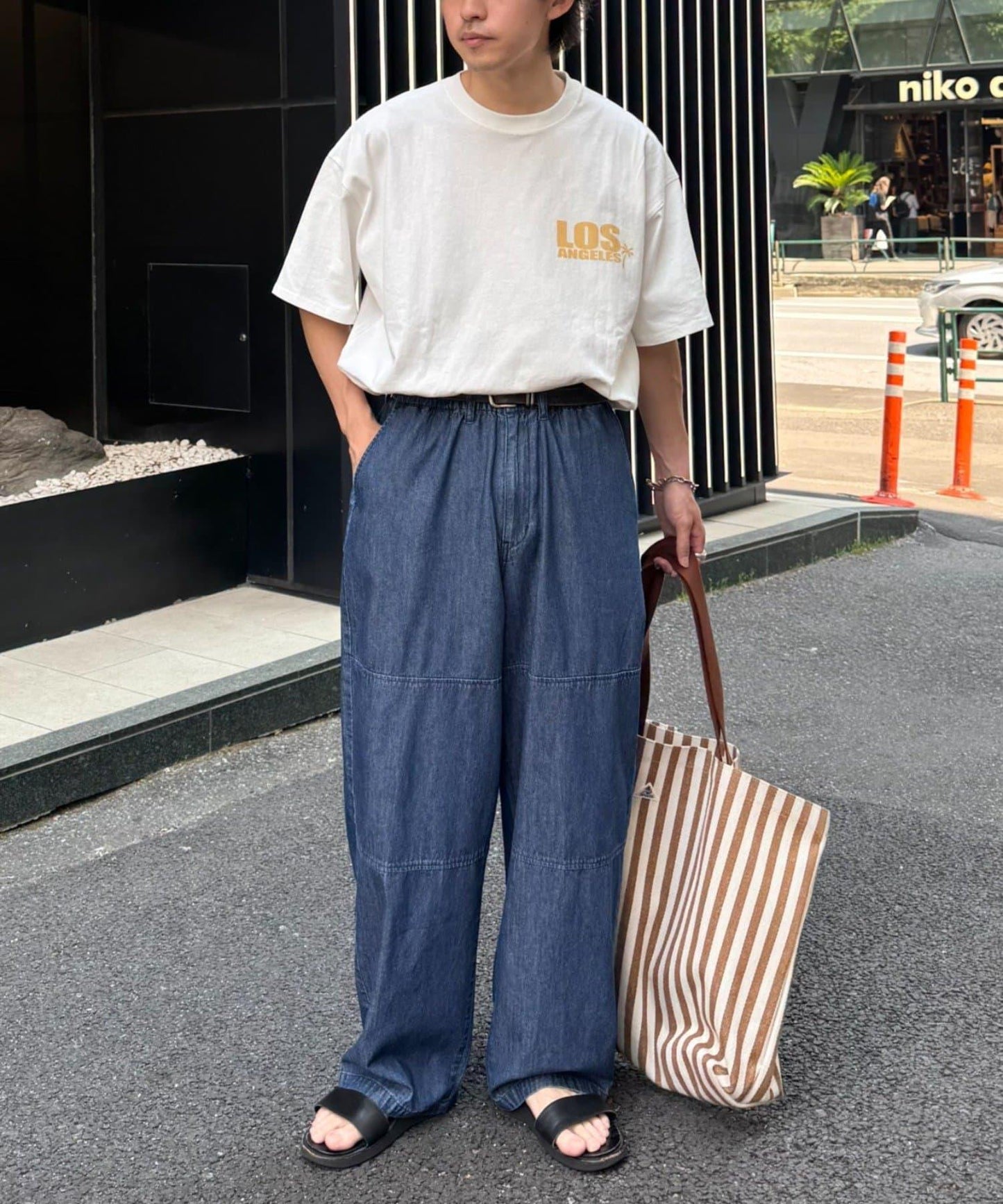 男女同款 休閒夏季牛仔褲