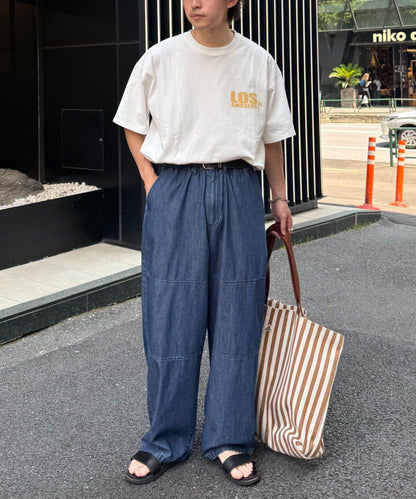 男女同款 休閒夏季牛仔褲