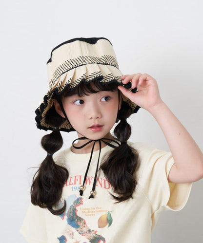 兒童 Aguni 褶皺帽子