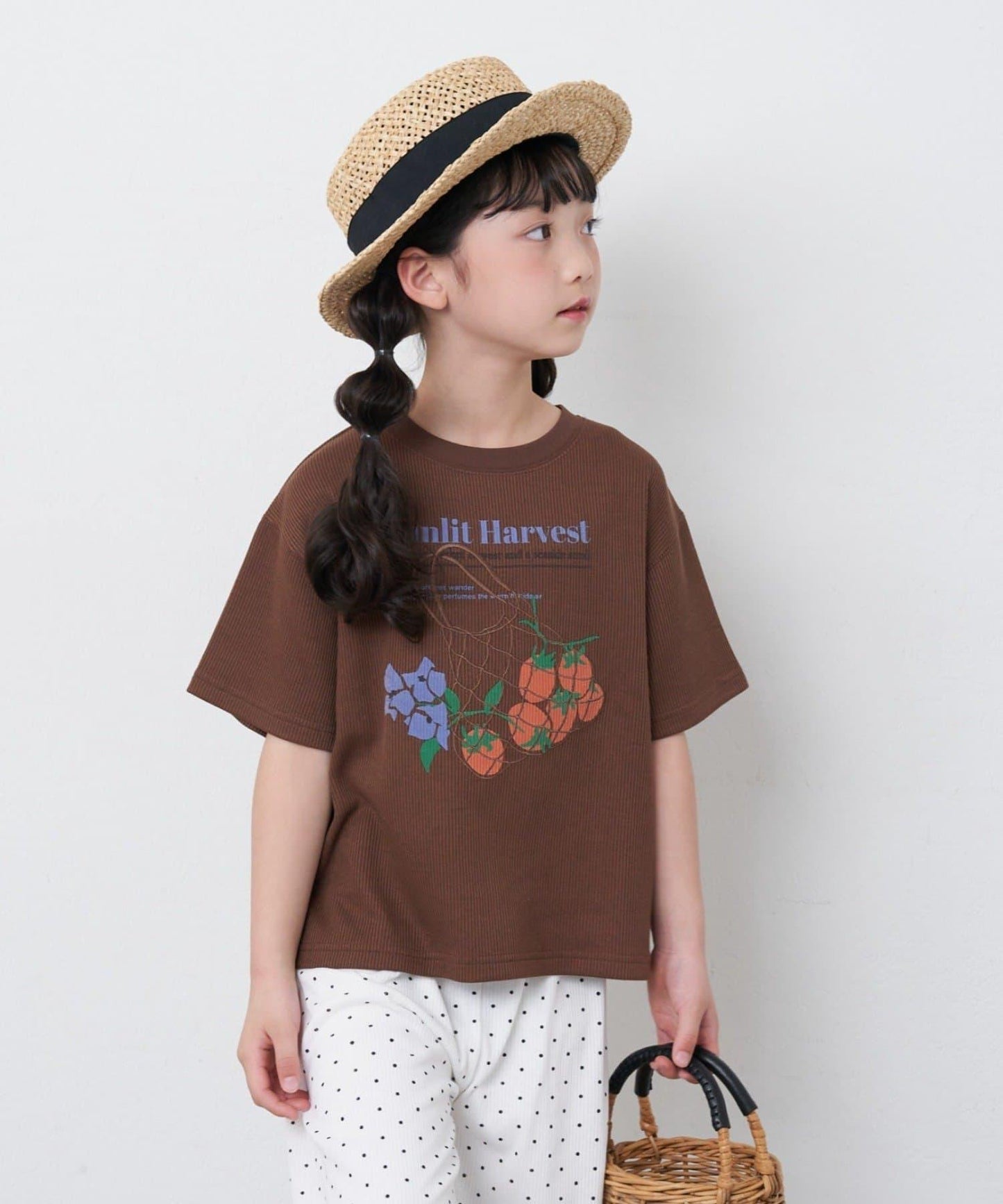KIDS AF 羅紋混合圖案T恤