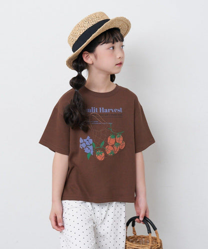 KIDS AF 羅紋混合圖案T恤