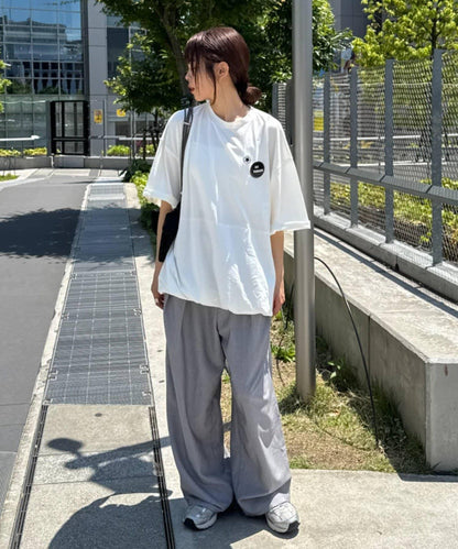 中性款下襬氣球寬鬆版型T恤