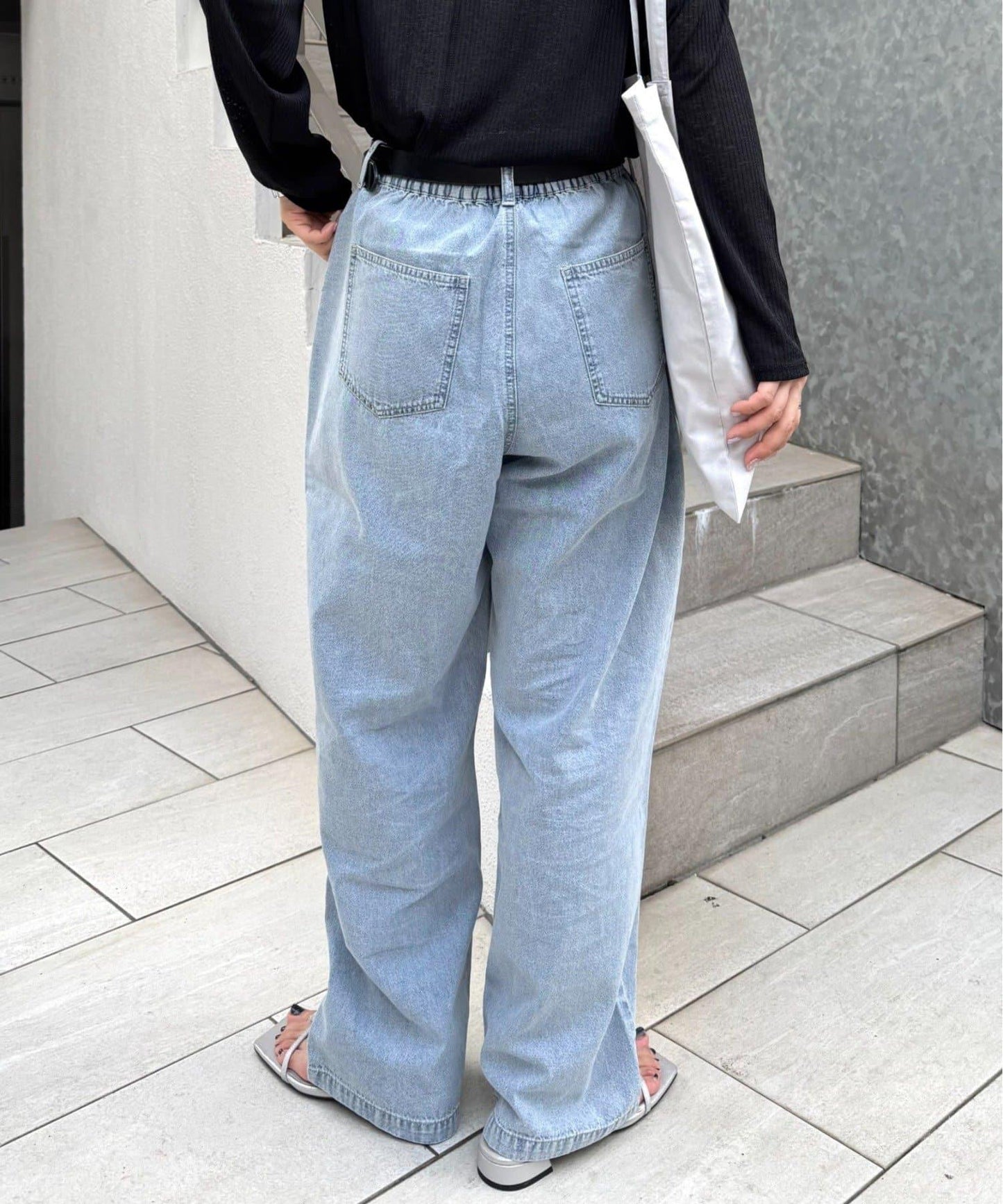 男女同款 休閒夏季牛仔褲
