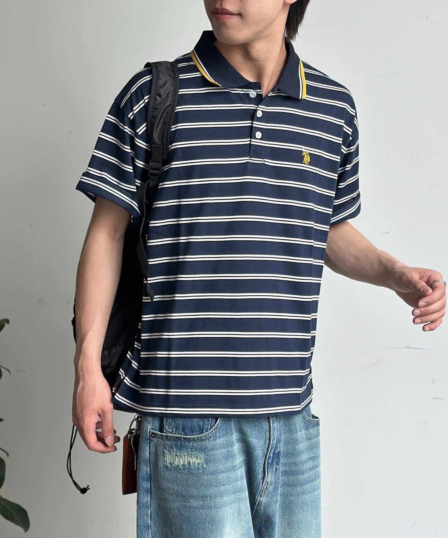 U.S. POLO ASSN. 條紋Polo衫
