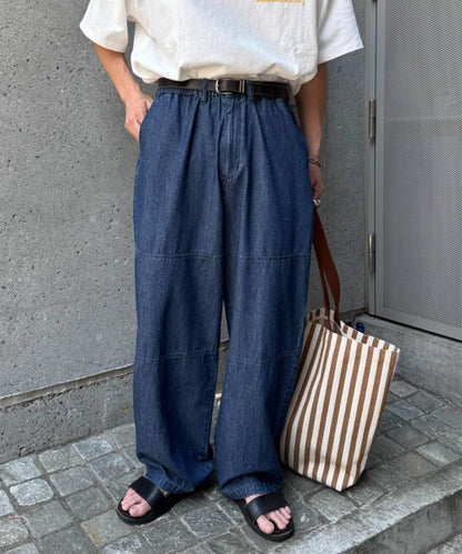 男女同款 休閒夏季牛仔褲