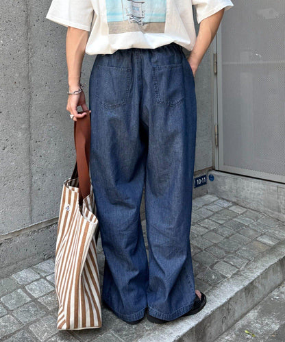 男女同款 休閒夏季牛仔褲