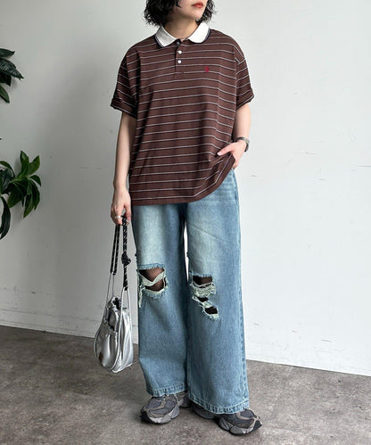 U.S. POLO ASSN. 條紋Polo衫