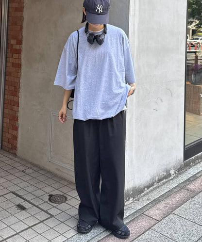 中性款下襬氣球寬鬆版型T恤