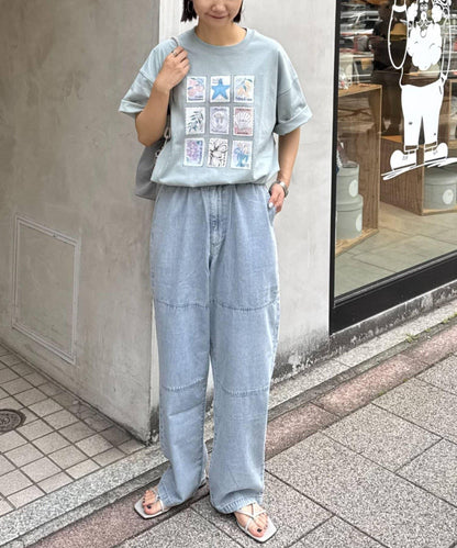 男女同款 阿馬爾菲雜款印花 T恤