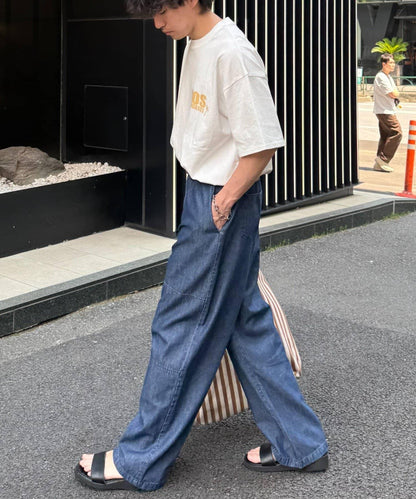 男女同款 休閒夏季牛仔褲