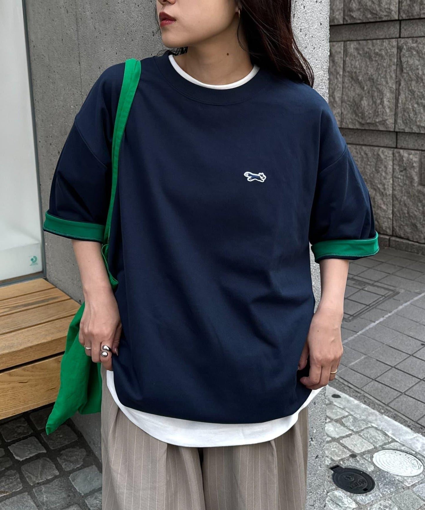 PENNEYS 聯名 THE FOX 配色 內裡網眼 T恤