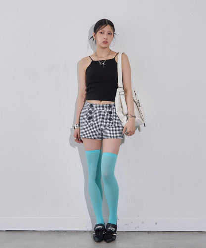 WHO'S WHO gallery 高胸羅紋吊帶背心