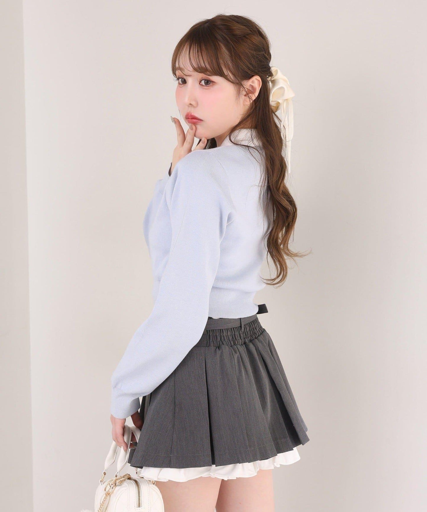 one after another 層疊設計半身裙