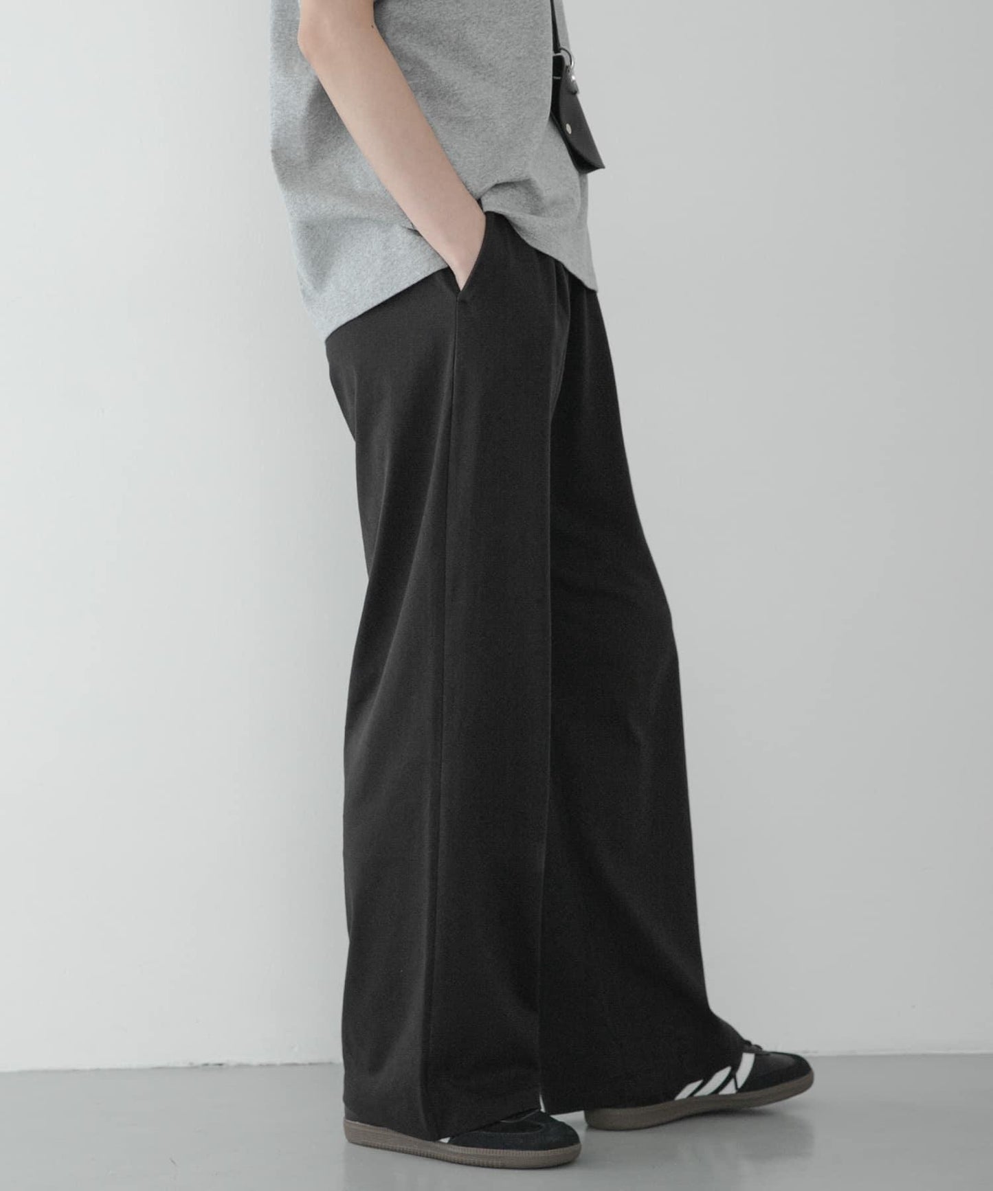 UR TECH ひやサラクール 休閒單褶褲 款