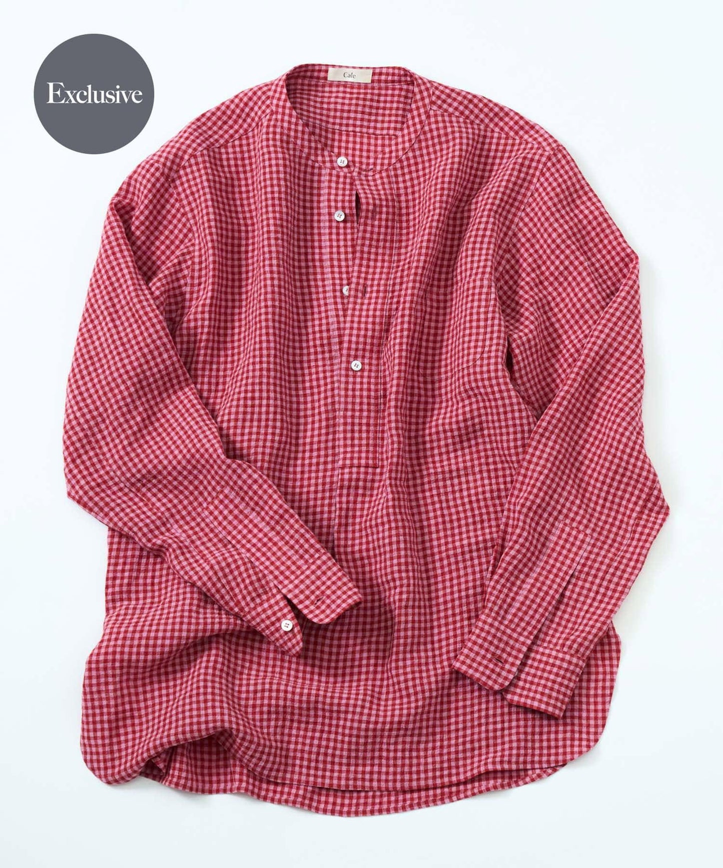 Cale×URBAN RESEARCH  無領襯衫