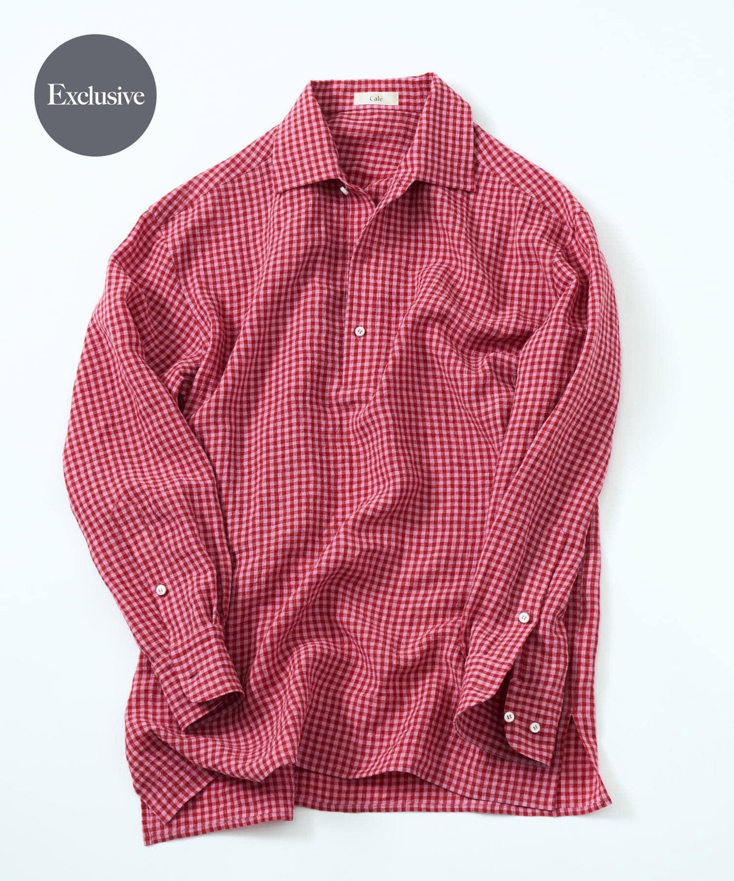 特別款 Cale×URBAN RESEARCH 格紋襯衫