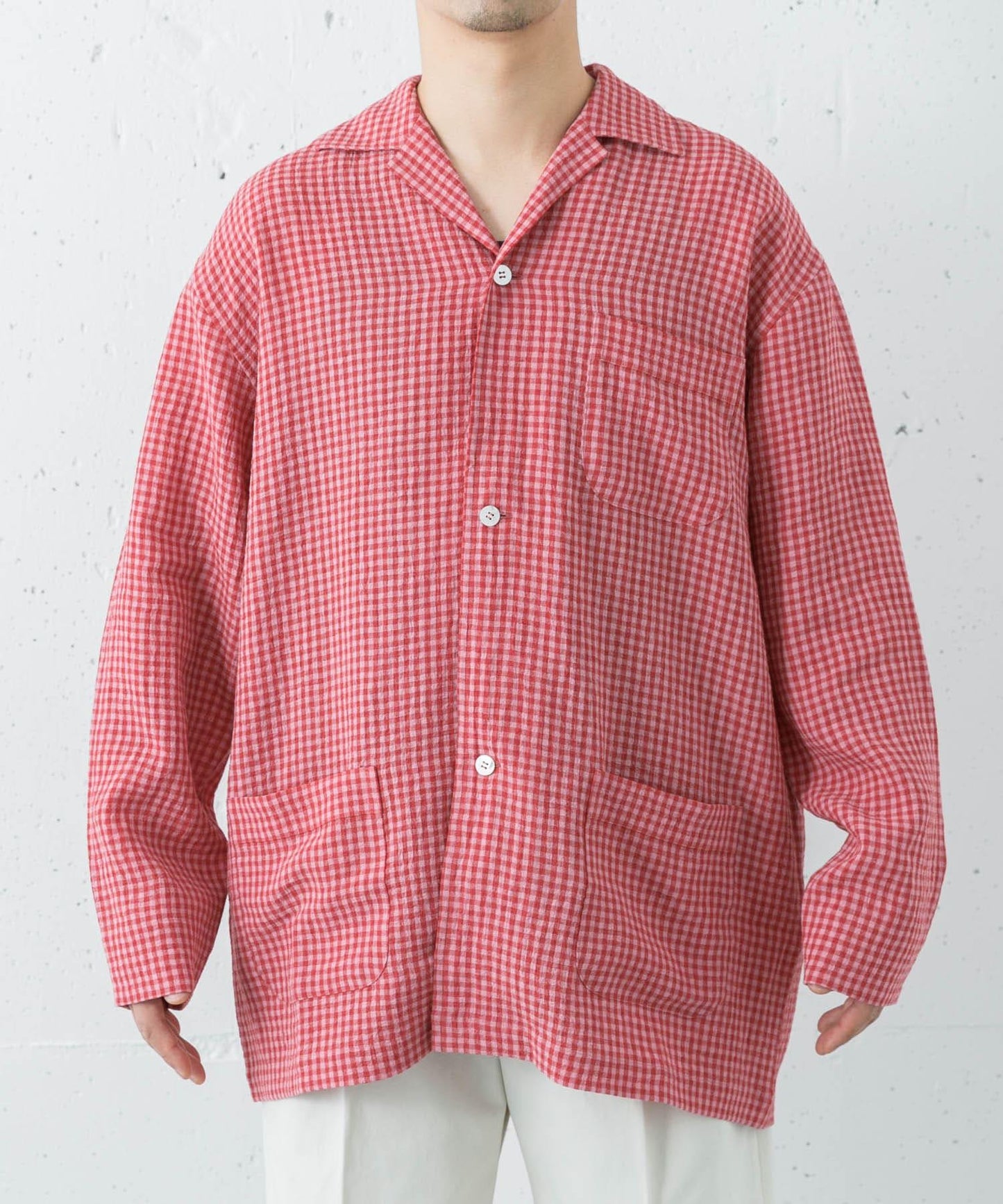 Cale×URBAN RESEARCH 小方格工裝夾克 聯名款