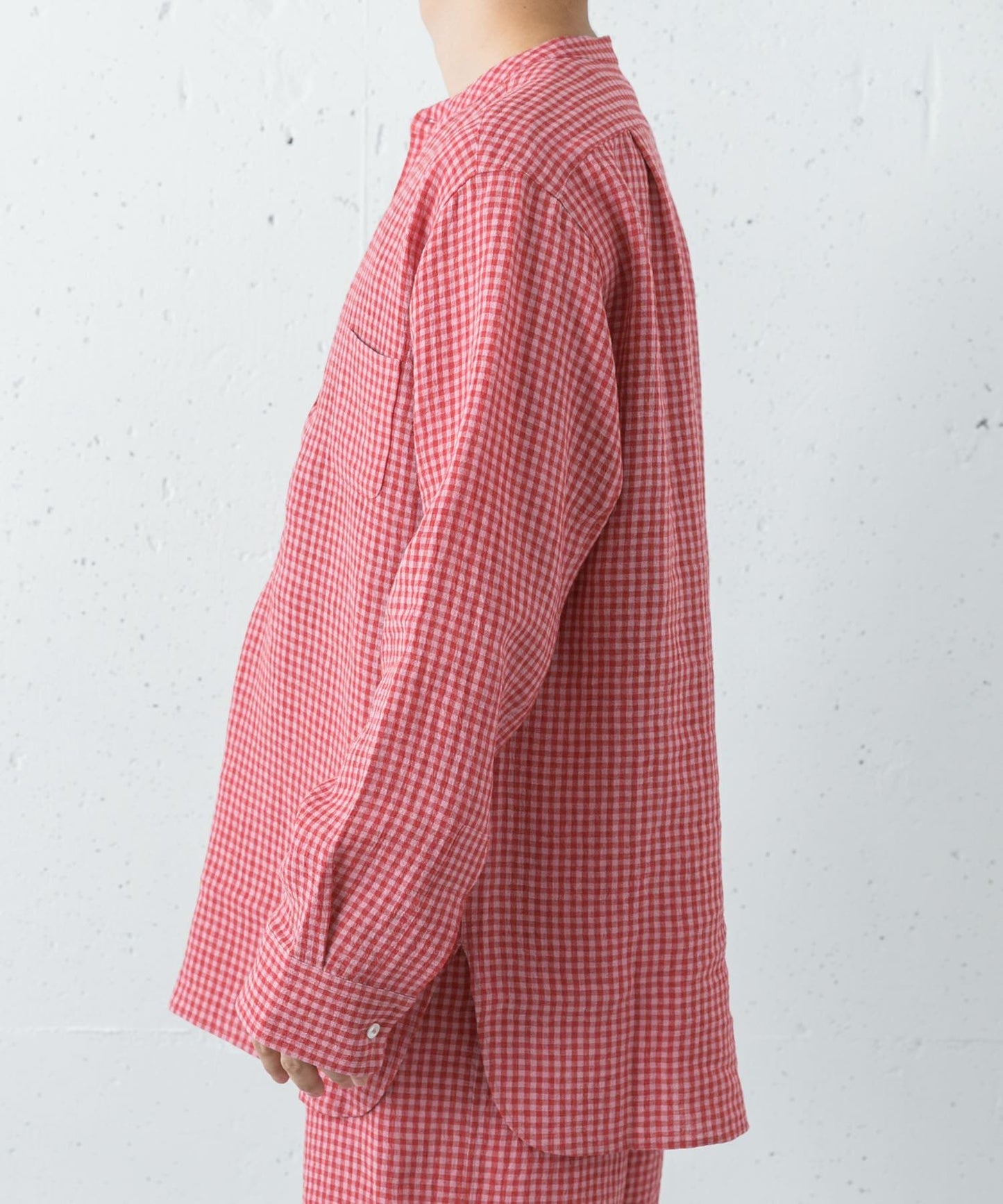 Cale×URBAN RESEARCH  無領襯衫