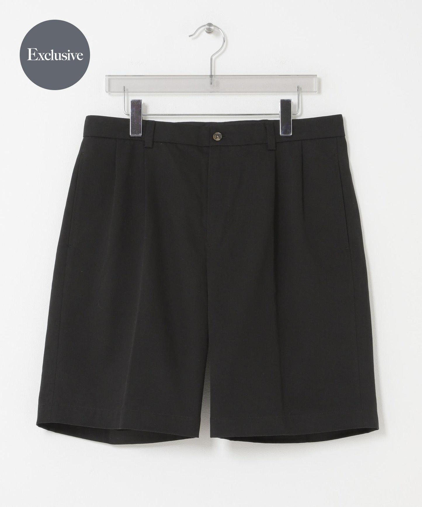 聯名款 BROOKS BROTHERS×URBAN RESEARCH 抽褶設計 PLEAT SHORTS 短褲