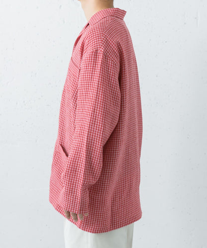 Cale×URBAN RESEARCH 小方格工裝夾克 聯名款