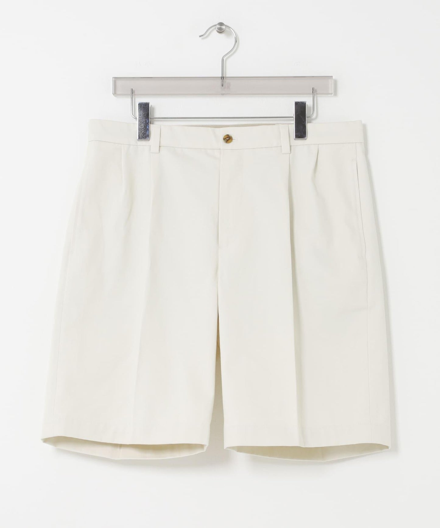聯名款 BROOKS BROTHERS×URBAN RESEARCH 抽褶設計 PLEAT SHORTS 短褲