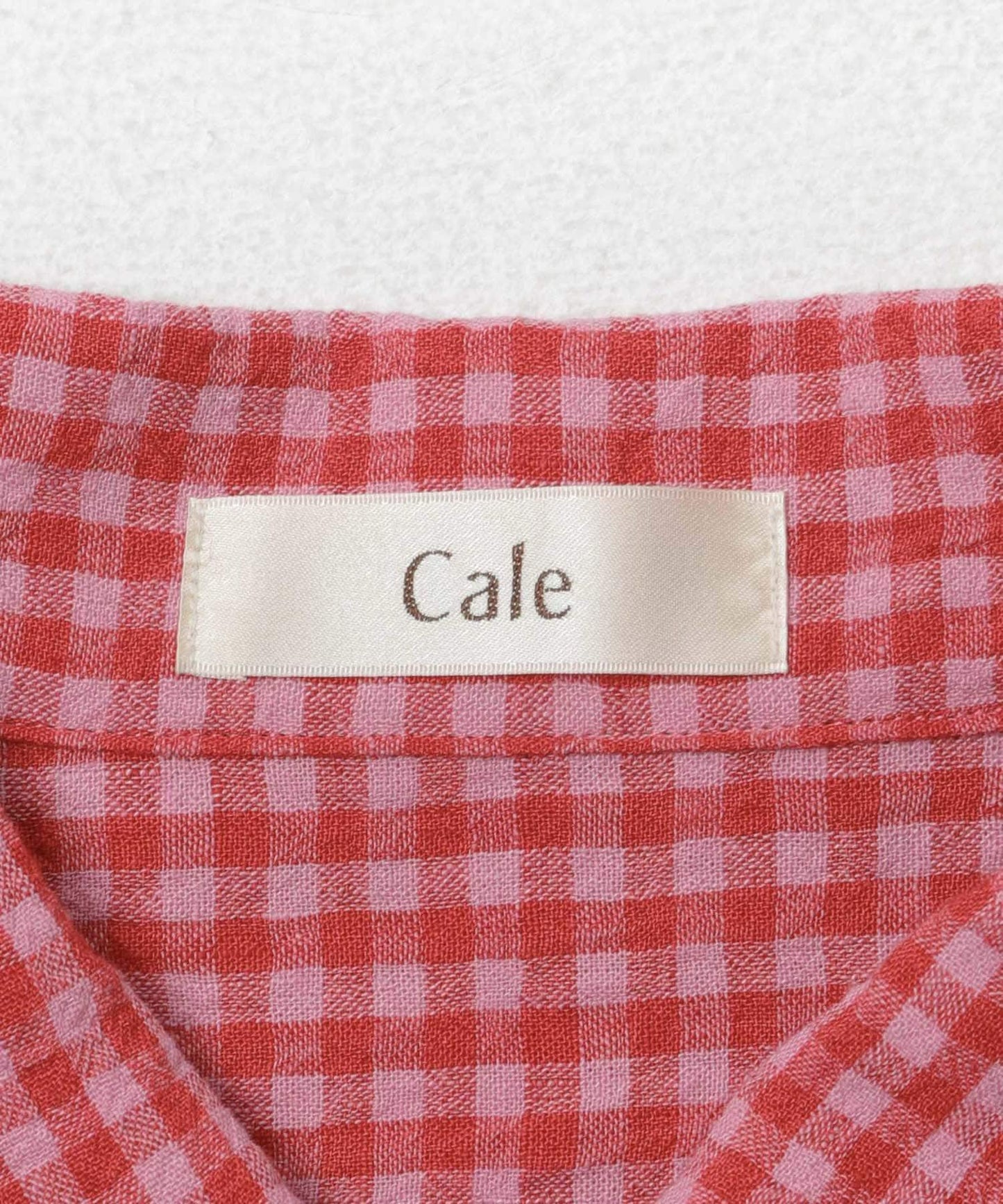 特別款 Cale×URBAN RESEARCH 格紋襯衫