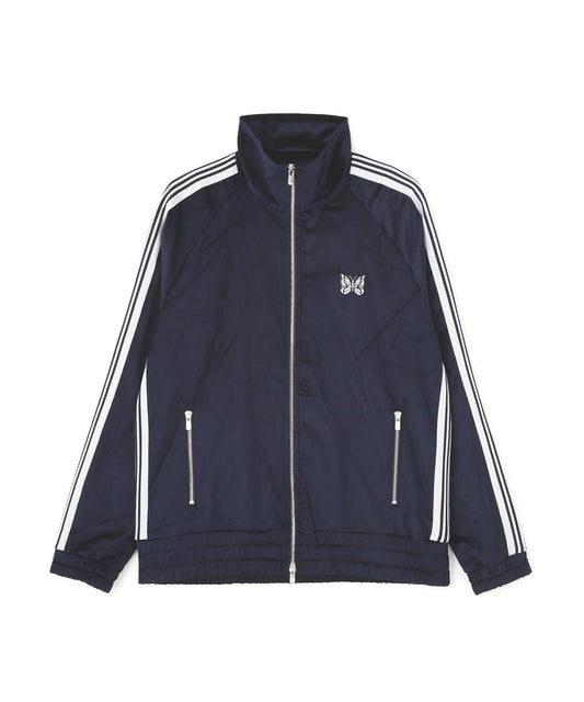 NEEDLES ニードルズ LHP EXCLUSIVE TRACK JACKET - C/PE VELOUR (NAVY)