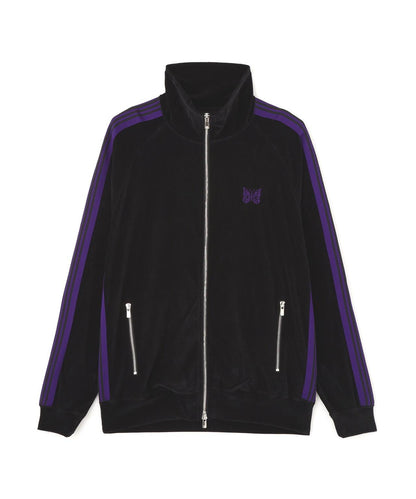 NEEDLES LHP EXCLUSIVE TRACK JACKET C/PE VELOUR 夾克 BLACK