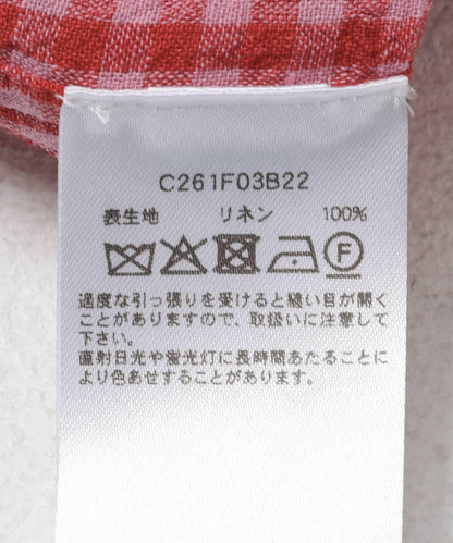 聯名款 Cale×URBAN RESEARCH 格紋 短袖襯衫