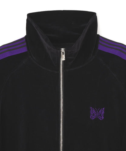 NEEDLES LHP EXCLUSIVE TRACK JACKET C/PE VELOUR 夾克 BLACK