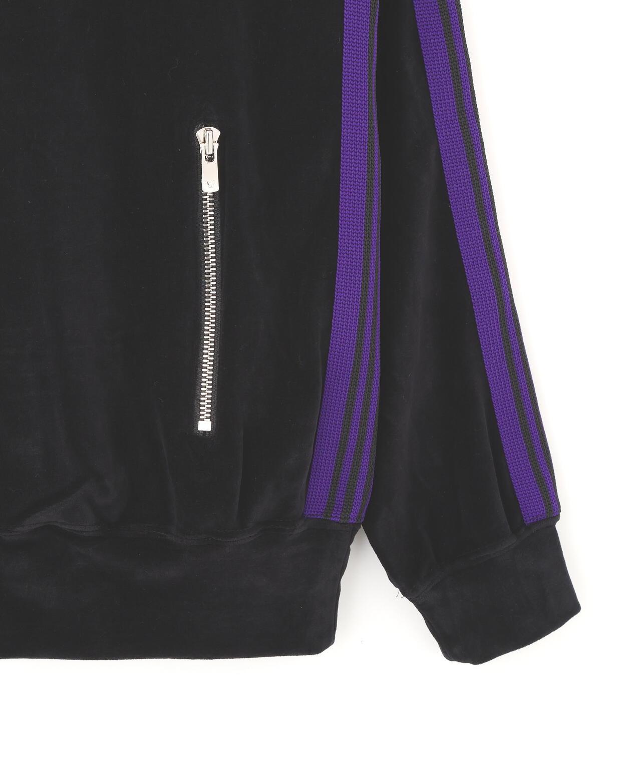 NEEDLES LHP EXCLUSIVE TRACK JACKET C/PE VELOUR 夾克 BLACK