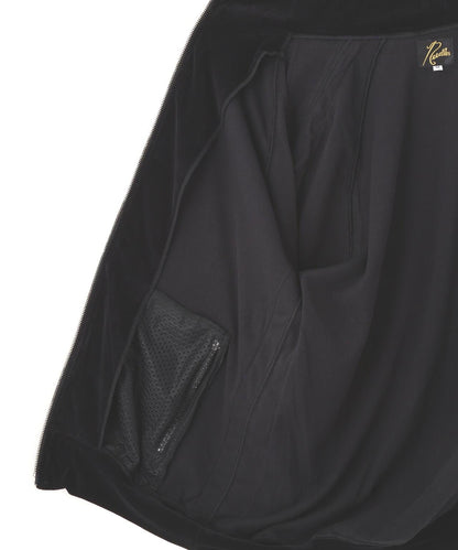 NEEDLES LHP EXCLUSIVE TRACK JACKET C/PE VELOUR 夾克 BLACK