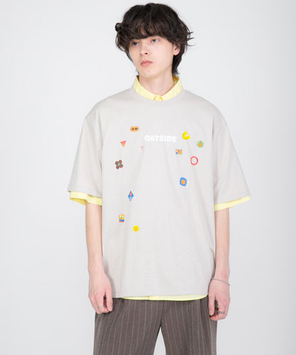 OATSIDE×SENSE OF PLACE 圖案T恤 C款