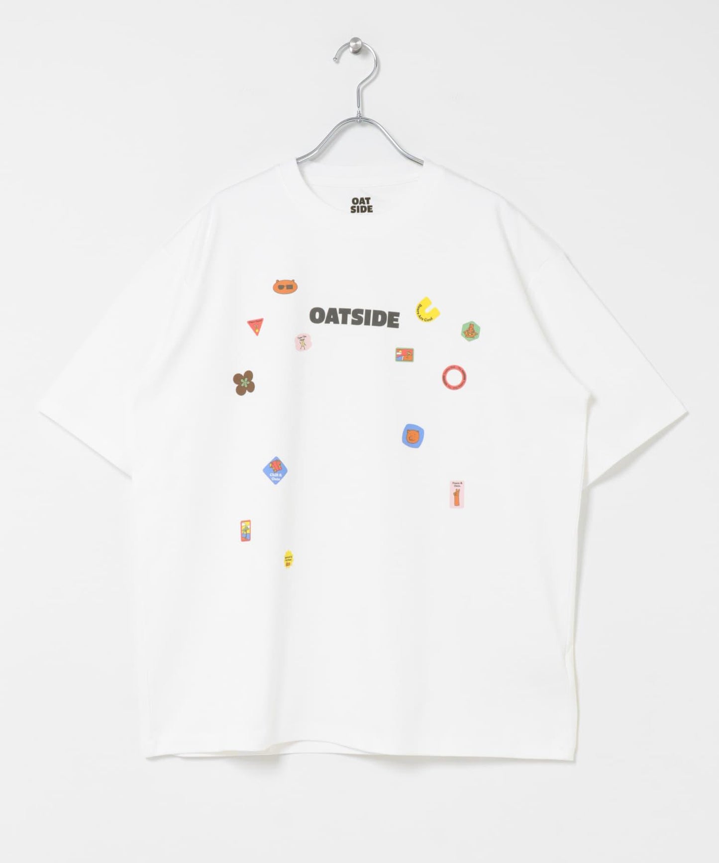 OATSIDE×SENSE OF PLACE 圖案T恤 C款