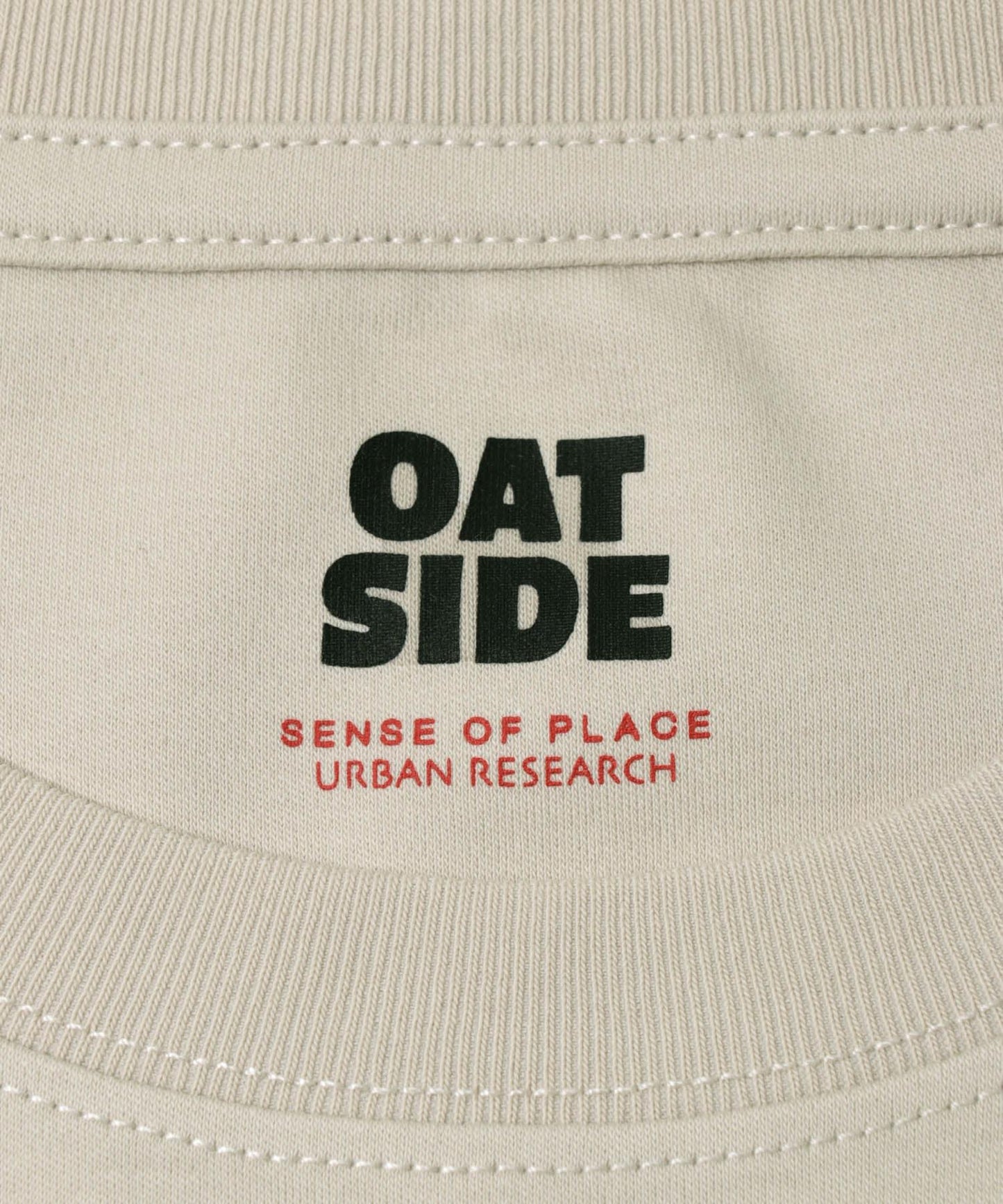 OATSIDE×SENSE OF PLACE 圖案T恤 C款