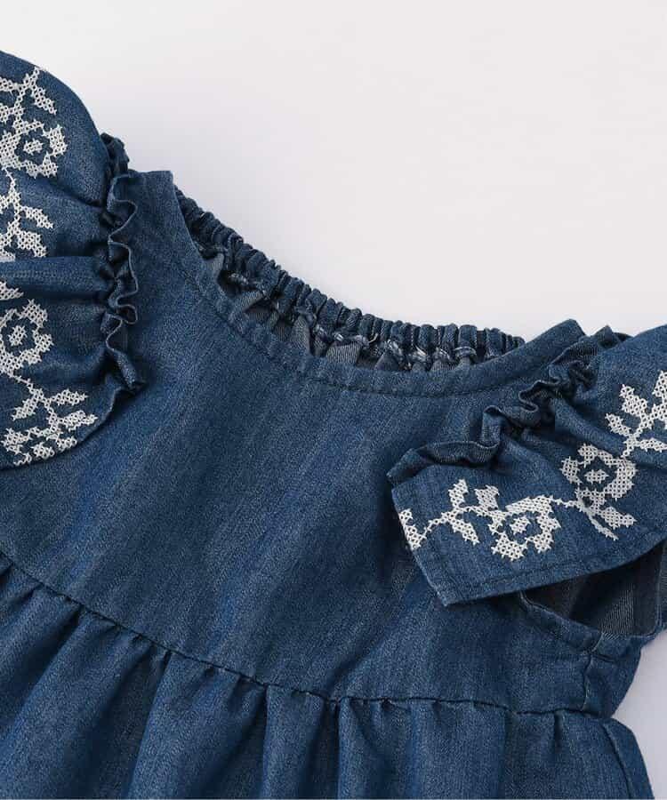 十字刺繡連體衣