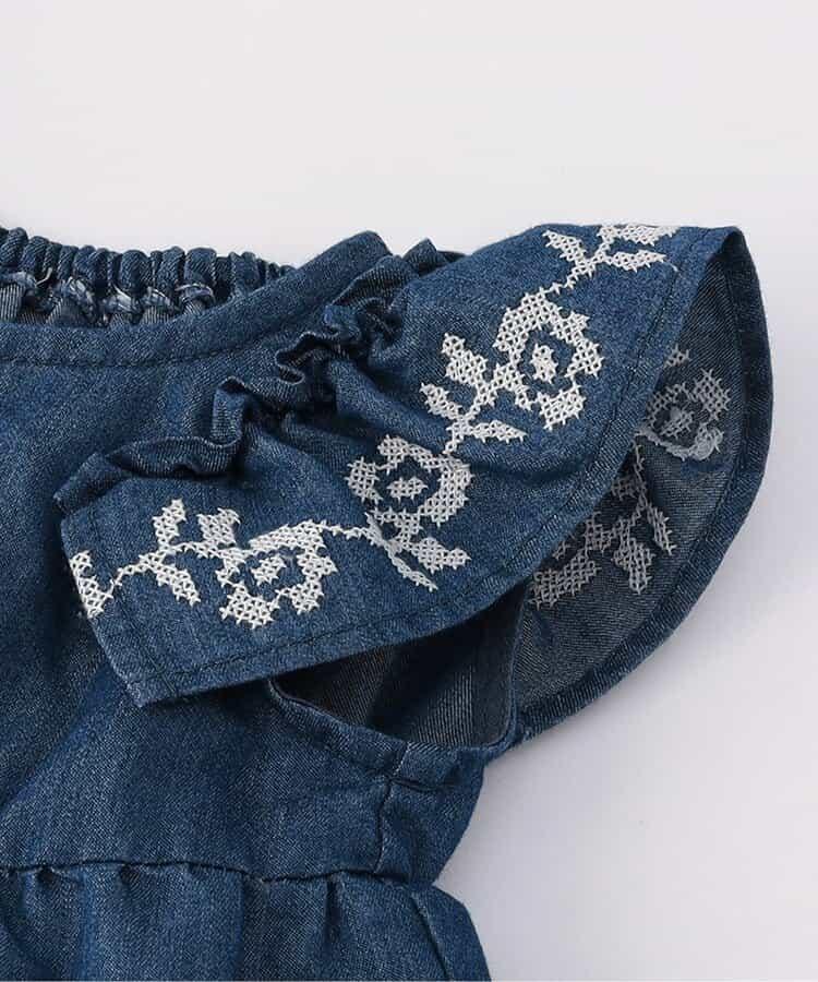 十字刺繡連體衣