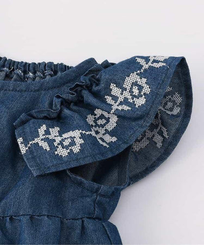十字刺繡連體衣
