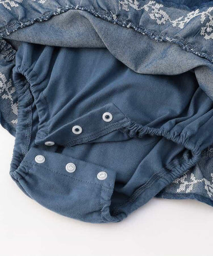 十字刺繡連體衣