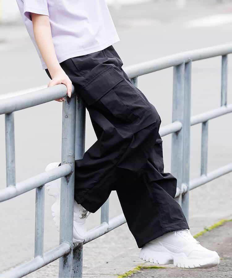 接觸涼感尼龍休閒褲