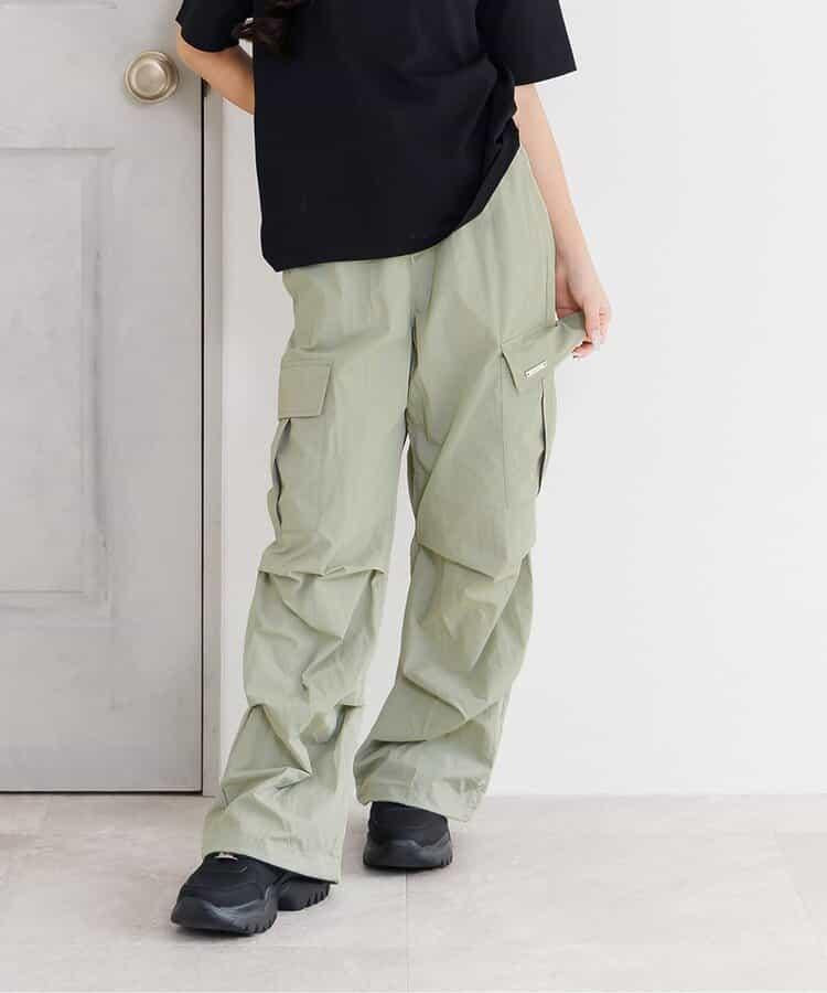 接觸涼感尼龍休閒褲