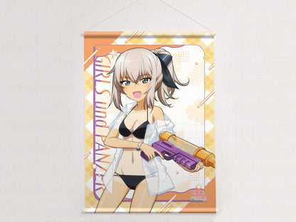 ガールズ&パンツァー 最終章（少女與戰車 最終章） 逸見エリカ B2掛軸 水槍日曬Ver.