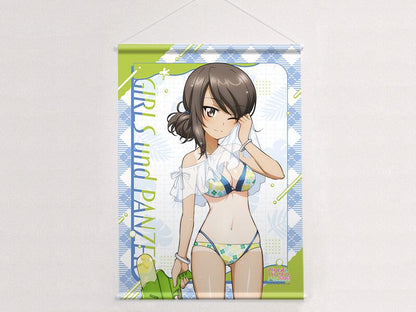 ガールズ&パンツァー 最終章（女孩與戰車 最終章） 新繪 ミカ B2掛畫 水槍日曬Ver.