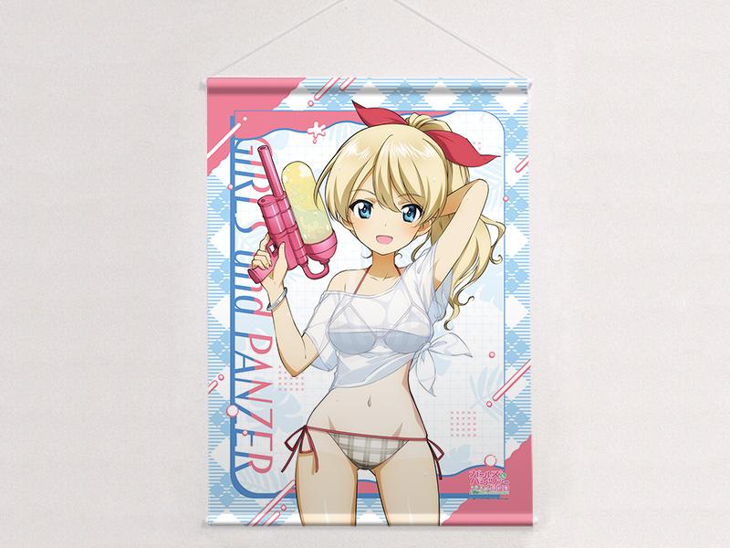 ガールズ&パンツァー 最終章（少女與戰車 最終章） ダージリン B2掛布 水槍日曬Ver.