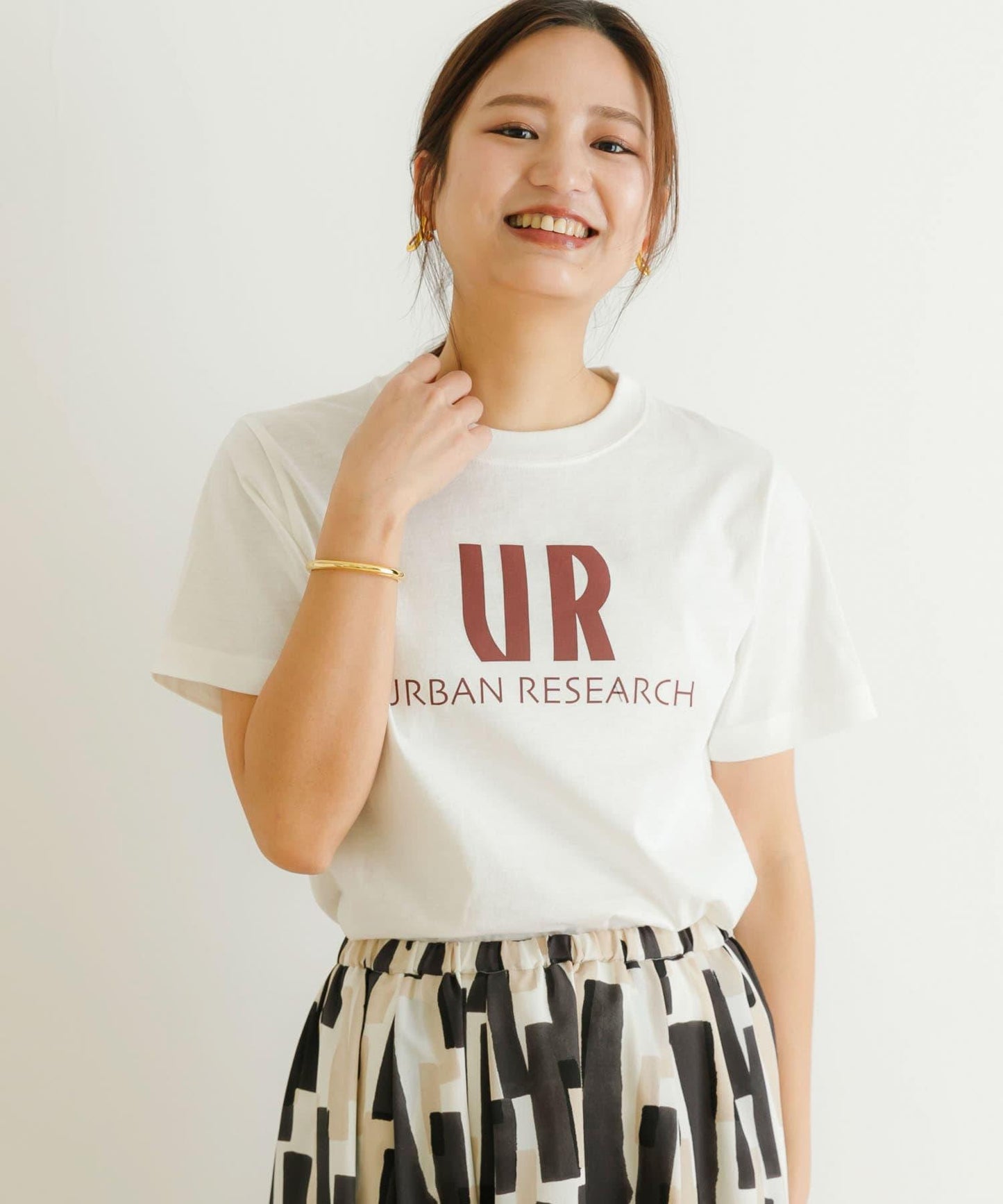 UR logo圖案T恤